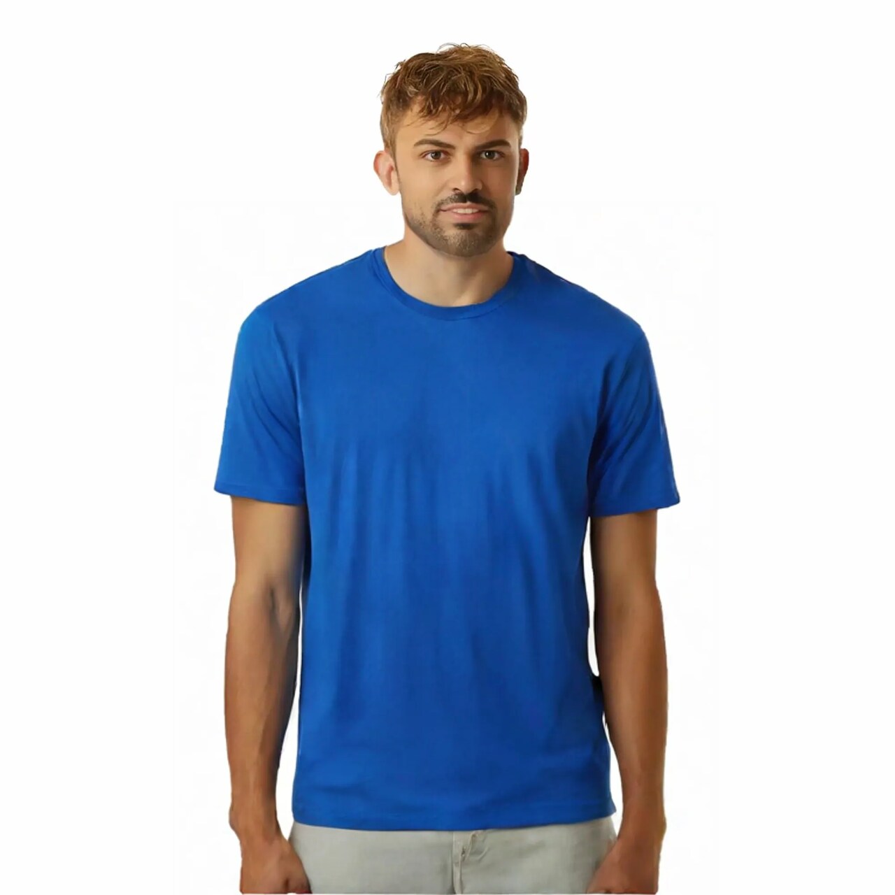 Hanes Unisex Essential Midweight Cotton Classic Fit Crewneck T Shirt For Casual wear